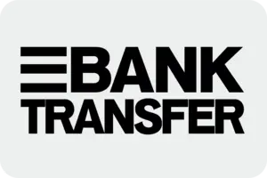 Transferencia bancaria o depósito logo