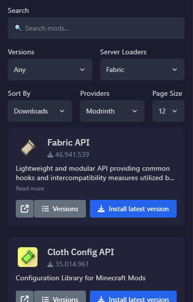 Minecraft Mod Installer